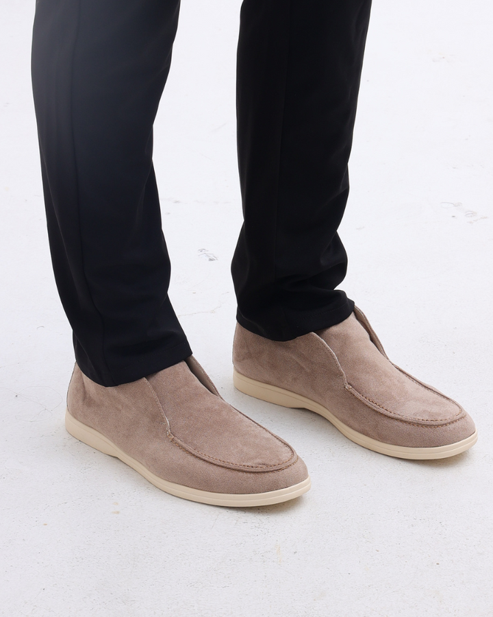 Clive suede slip-on ankle loafer