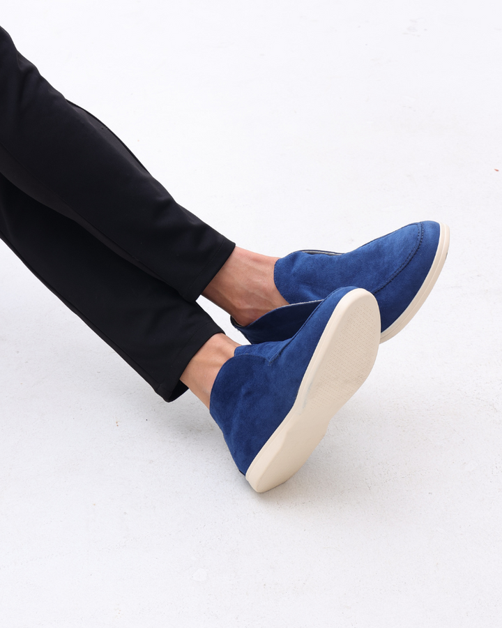 Clive suede slip-on ankle loafer