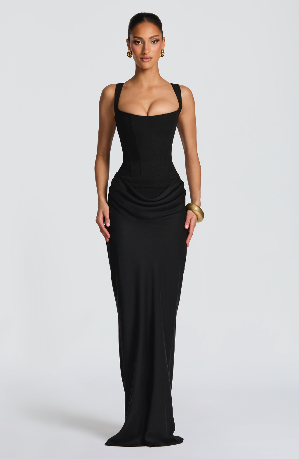 Clara shaping maxi dress
