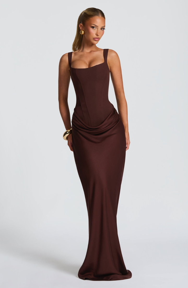 Clara shaping maxi dress