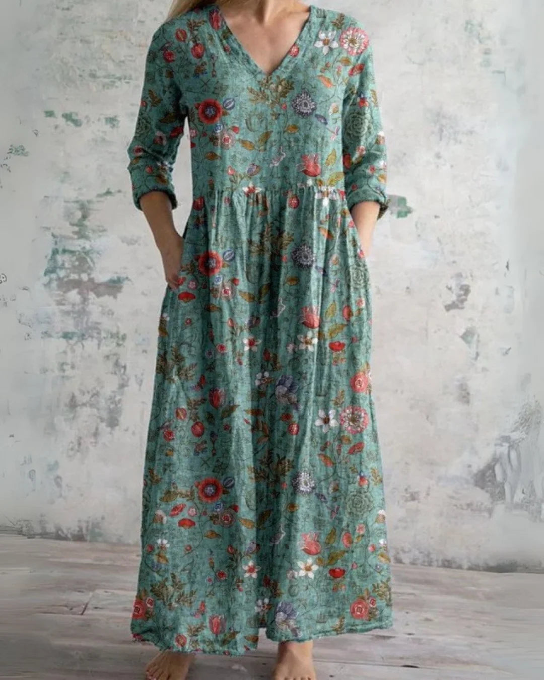 Dorothy floral maxi dress
