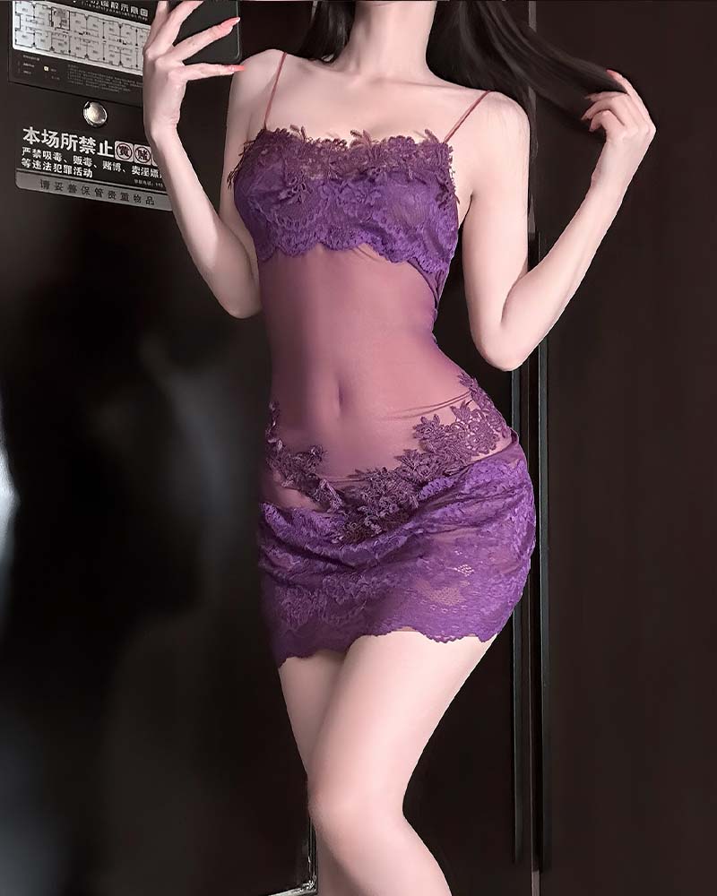 Olivia lace nightdress