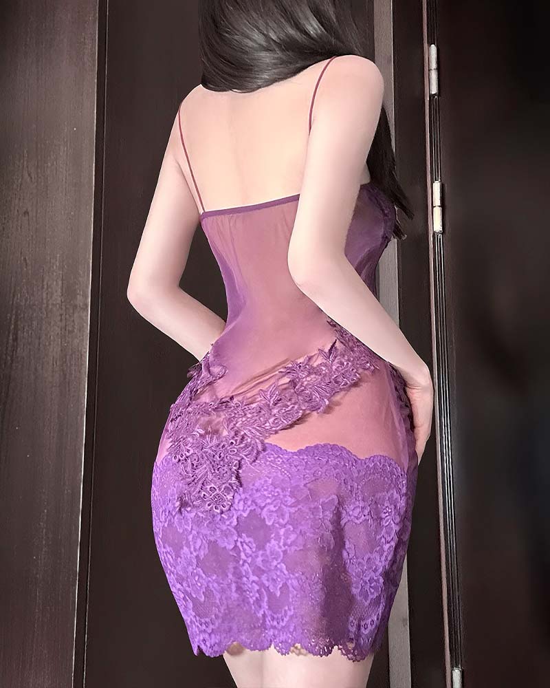 Olivia lace nightdress