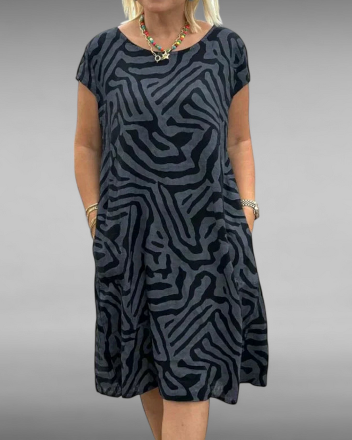 Hannah printed summer dress