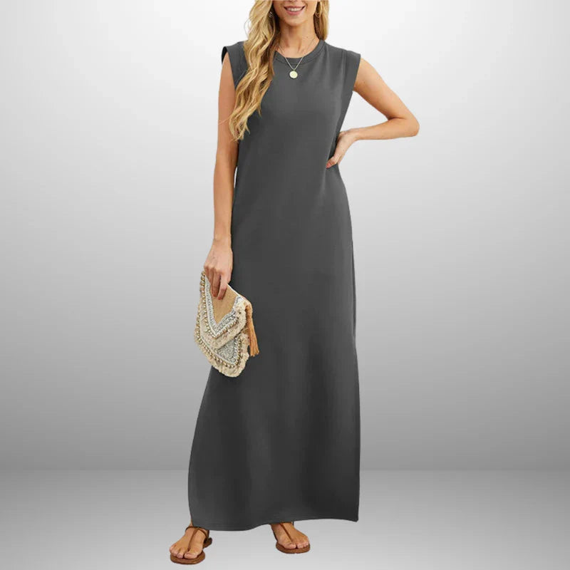 Linda long comfort dress