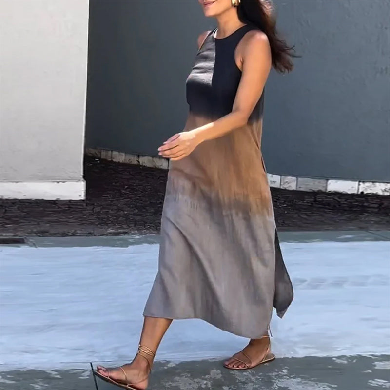 Alyssa sleeveless comfort dress