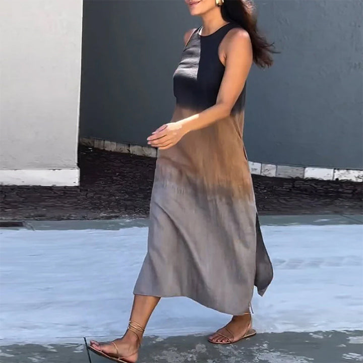 Alyssa sleeveless comfort dress