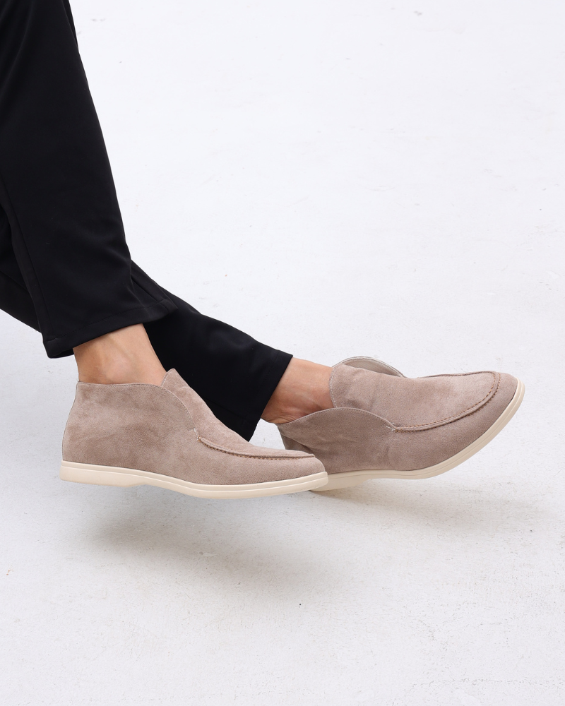 Clive suede slip-on ankle loafer