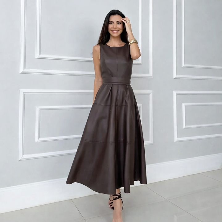 Claudia midi comfort dress