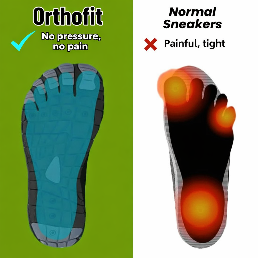 Justine orthopedic walking shoes