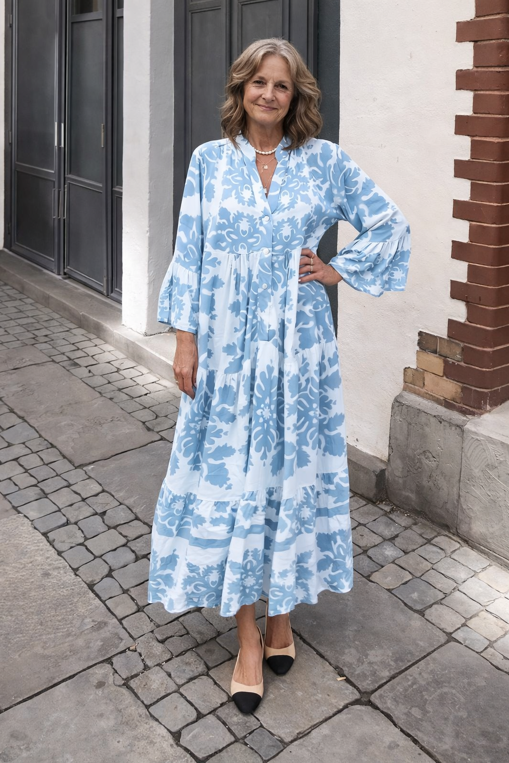 Theresa maxi comfort dress