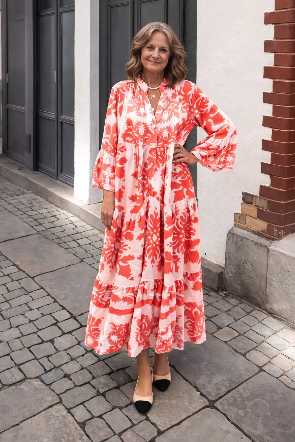 Theresa maxi comfort dress