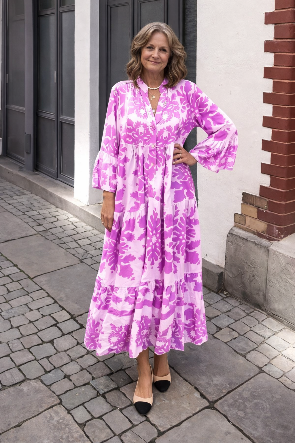 Theresa maxi comfort dress