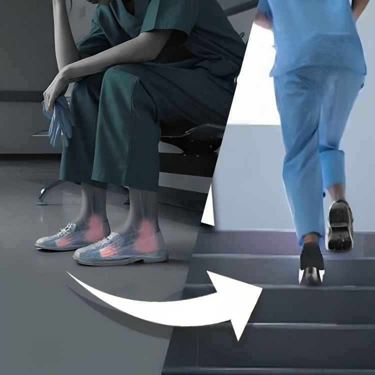 Justine orthopedic walking shoes