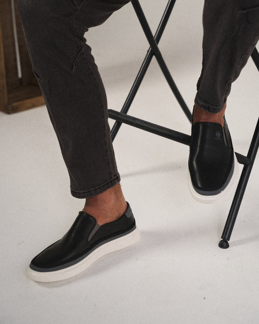 Trevor Cushioned Slip On Sneakers