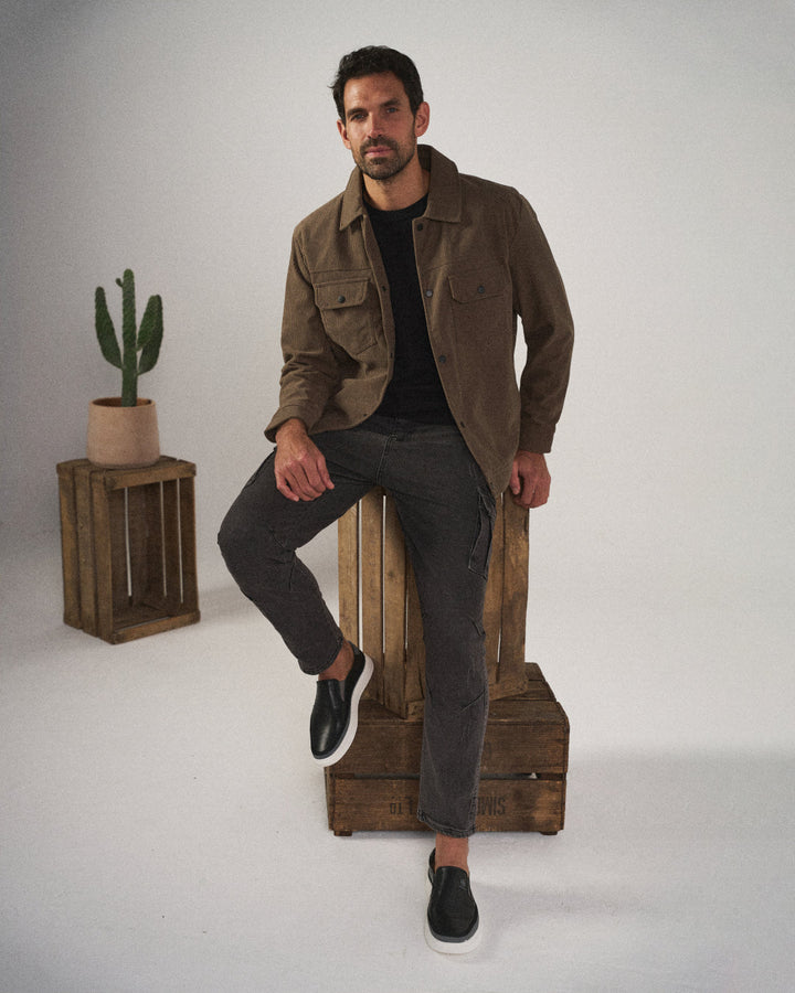 Trevor Cushioned Slip On Sneakers