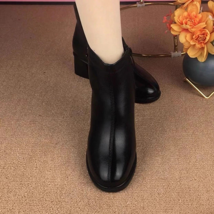 Diana leather orthopedic boots