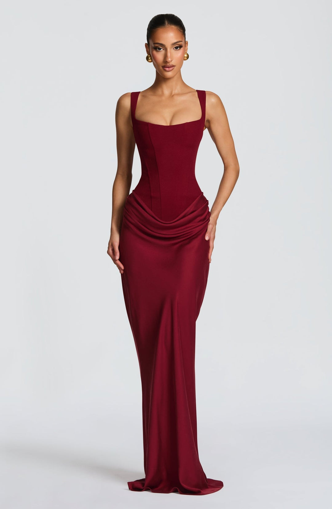 Clara shaping maxi dress