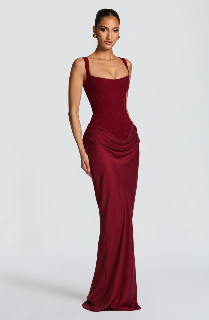 Clara shaping maxi dress