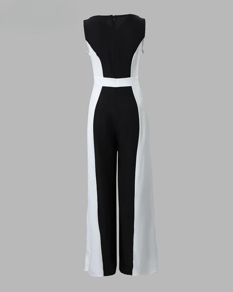 Carmen sleeveless v neck jumpsuit