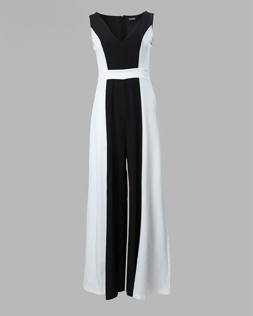 Carmen sleeveless v neck jumpsuit