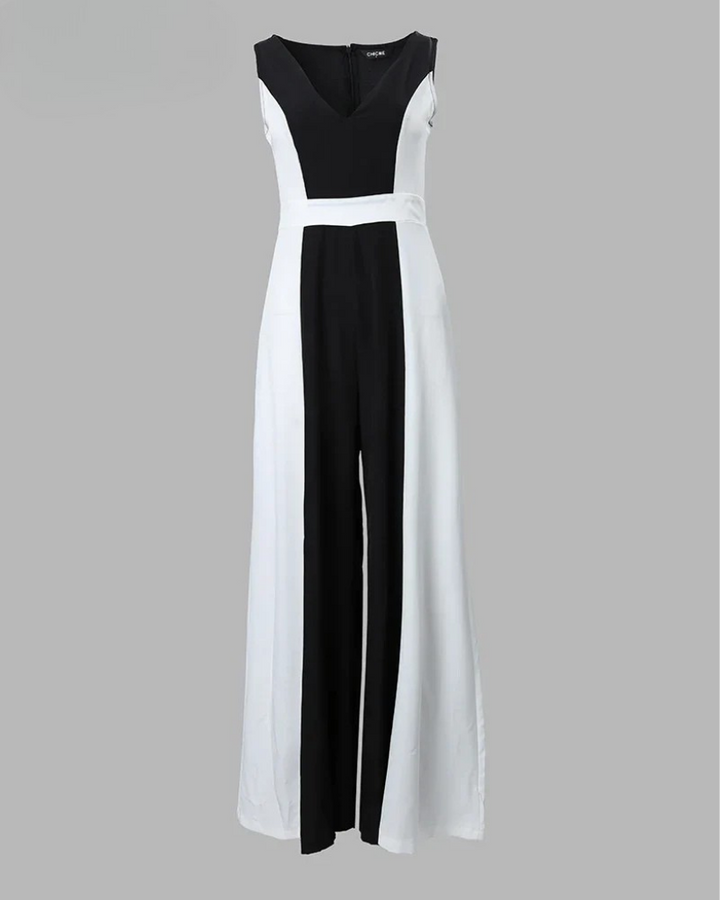 Carmen sleeveless v neck jumpsuit