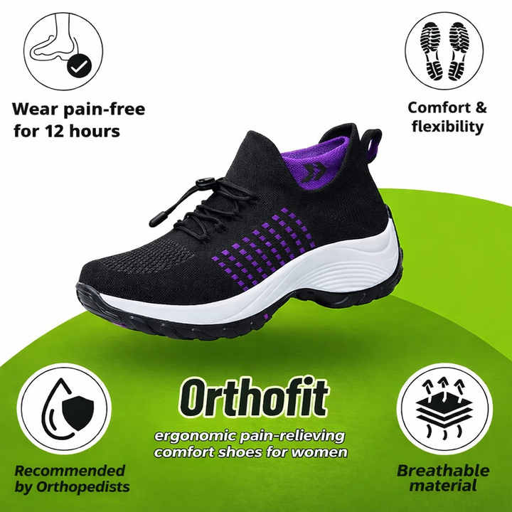 Justine orthopedic walking shoes
