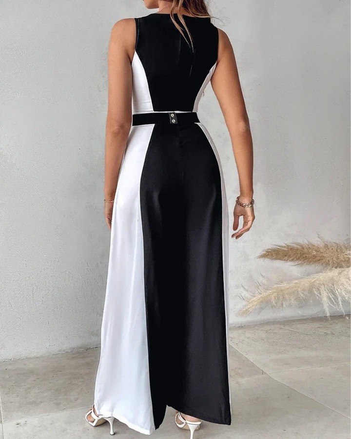 Carmen sleeveless v neck jumpsuit