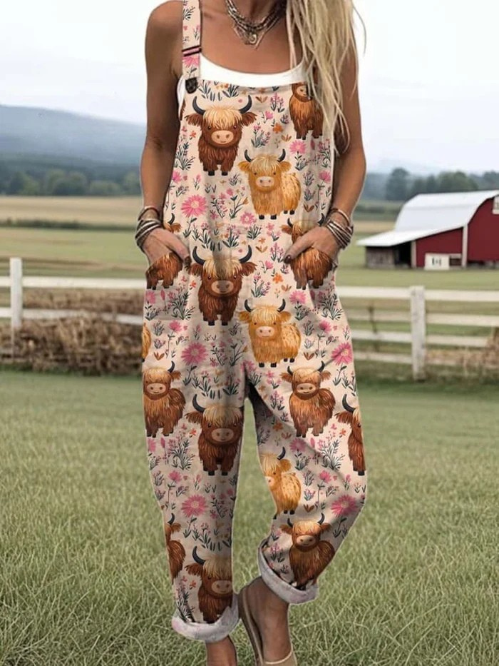 Jasmine relaxed denim overalls