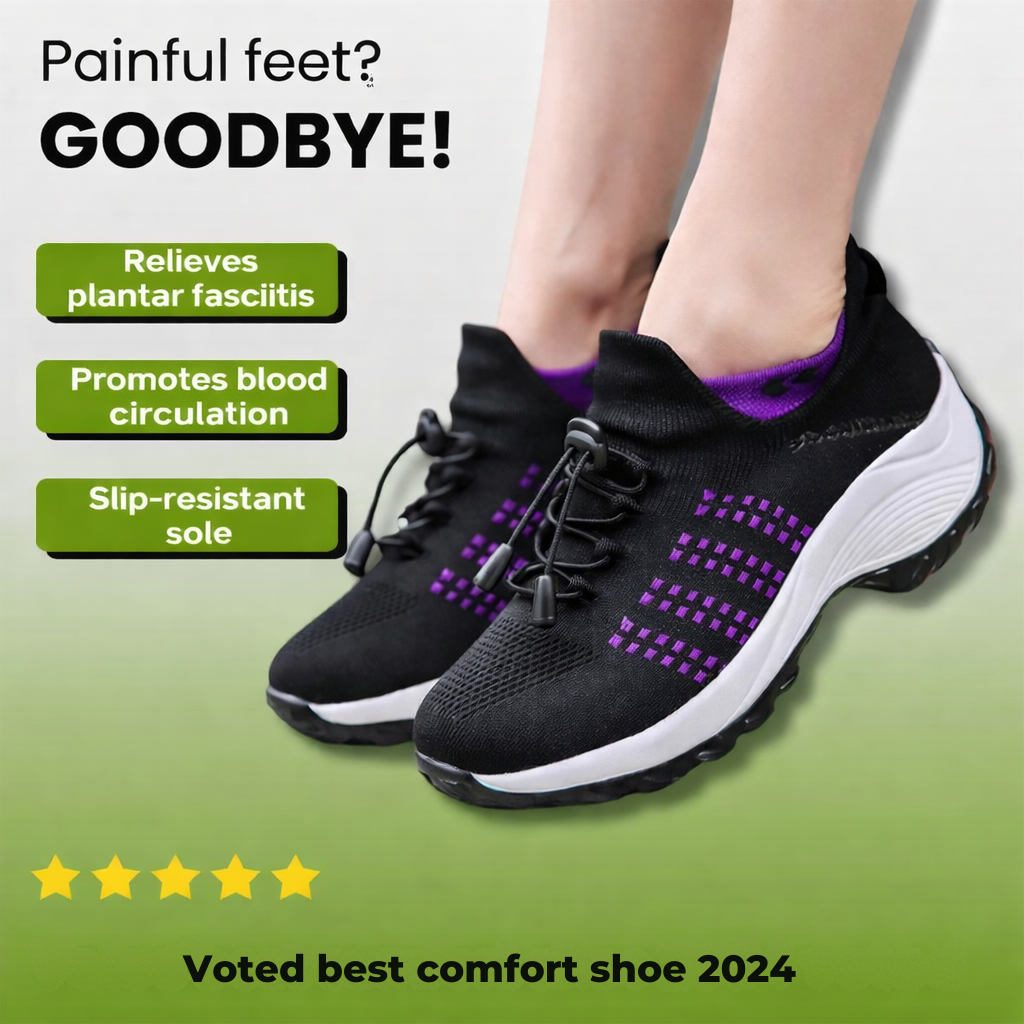 Justine orthopedic walking shoes
