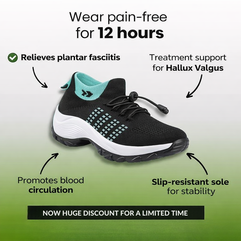 Justine orthopedic walking shoes