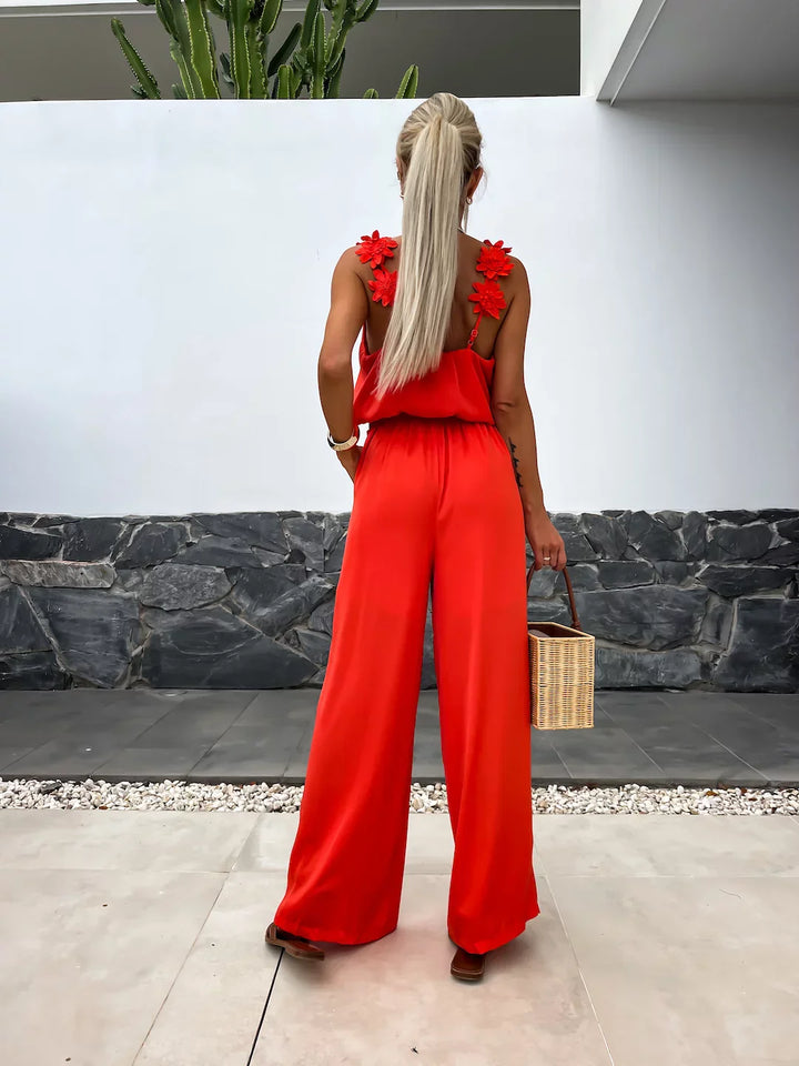 Nadia long strap jumpsuit