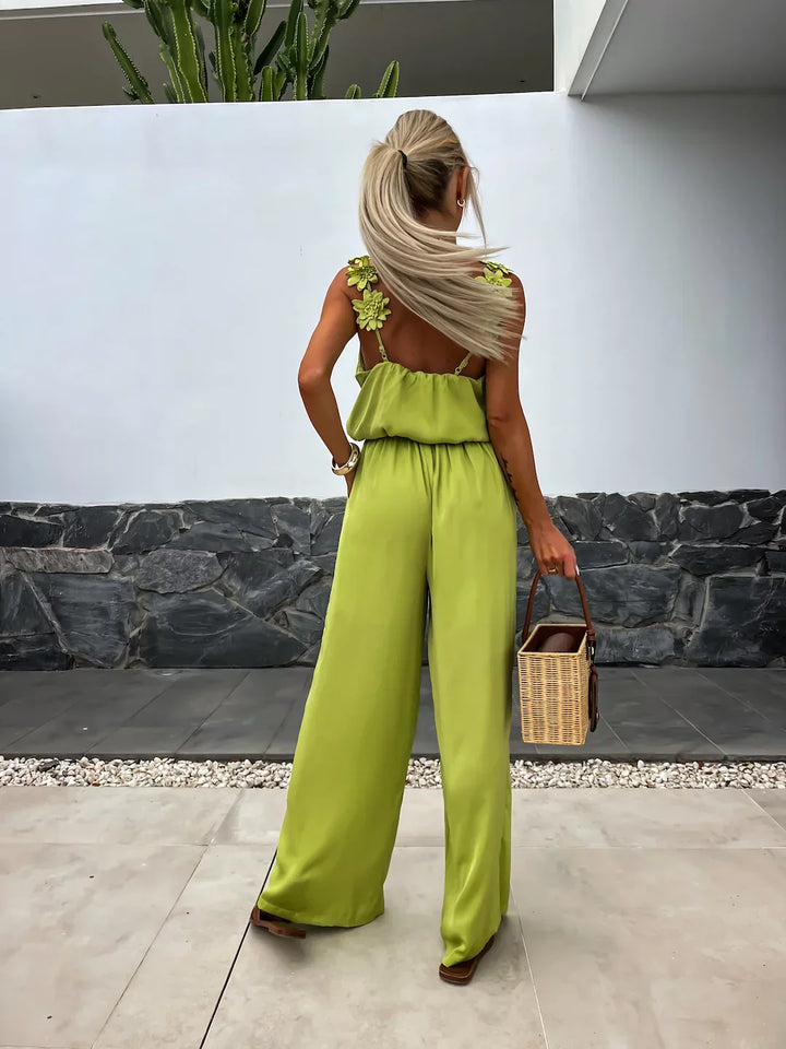 Nadia long strap jumpsuit