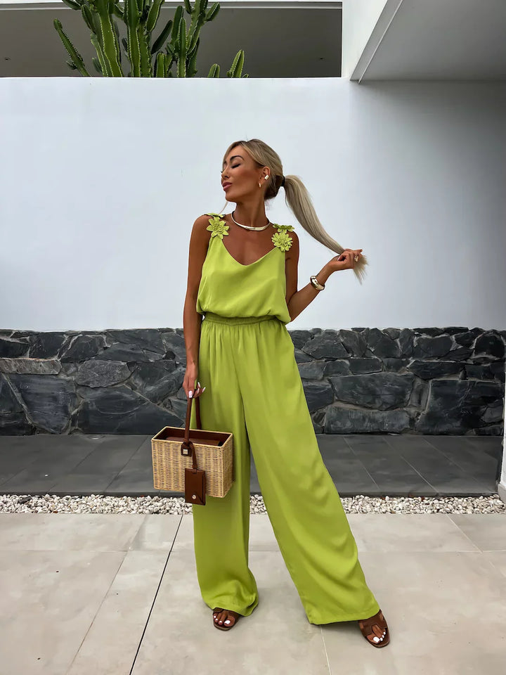 Nadia long strap jumpsuit