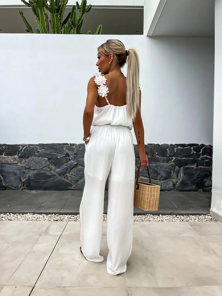 Nadia long strap jumpsuit