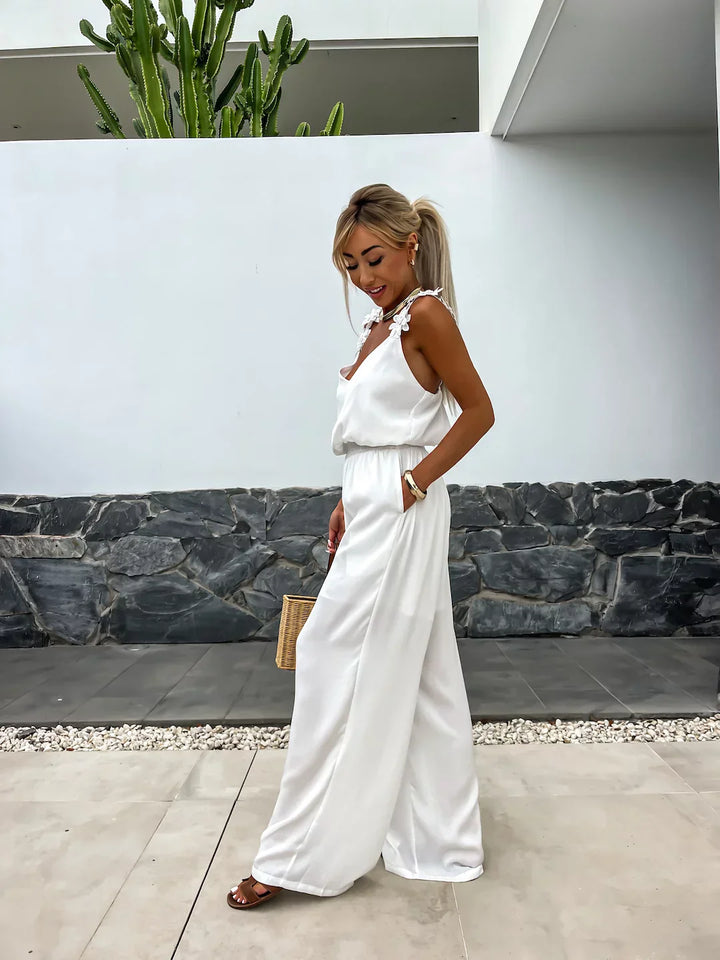 Nadia long strap jumpsuit