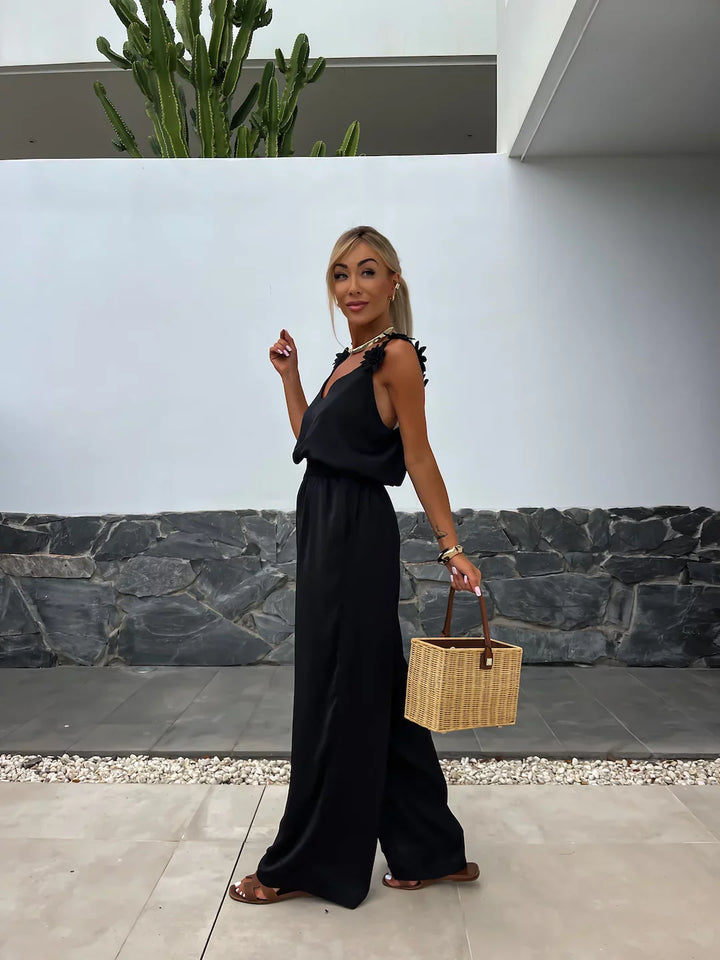 Nadia long strap jumpsuit